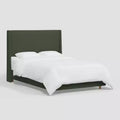 Encino Upholstered Wingback Bed in Dry Classic Velvet - Threshold designed with Studio McGee