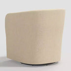 Fauteuil pivotant Rhea en lin - Threshold