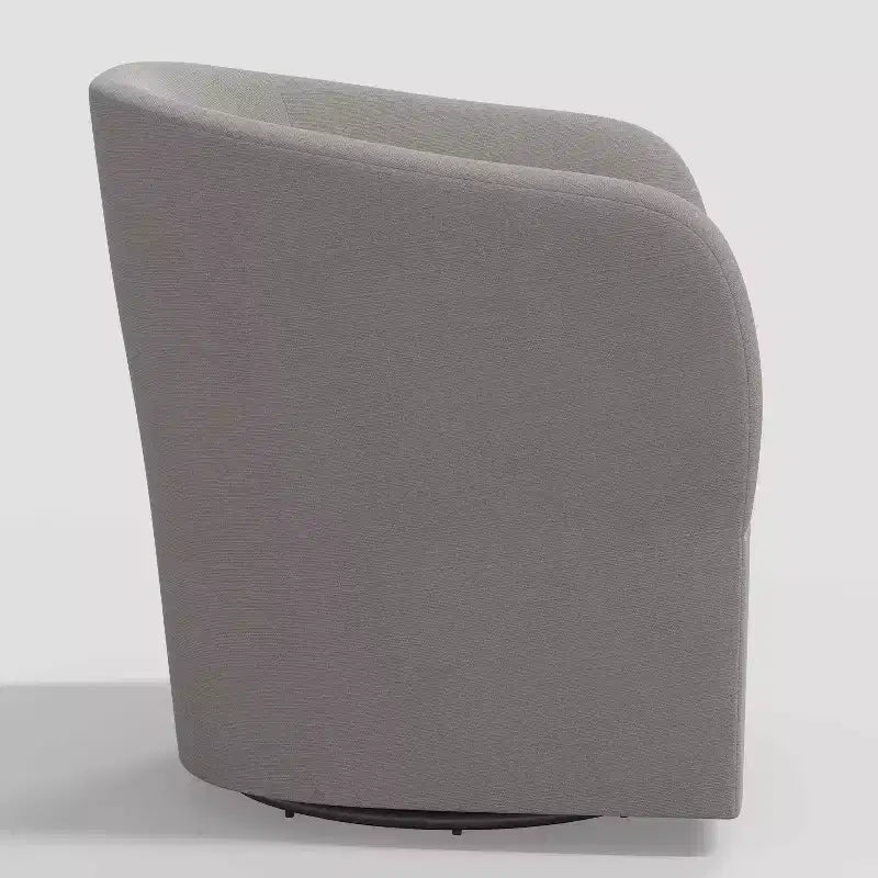 Fauteuil pivotant Rhea en lin - Threshold