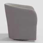 Fauteuil pivotant Rhea en lin - Threshold