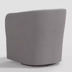 Fauteuil pivotant Rhea en lin - Threshold