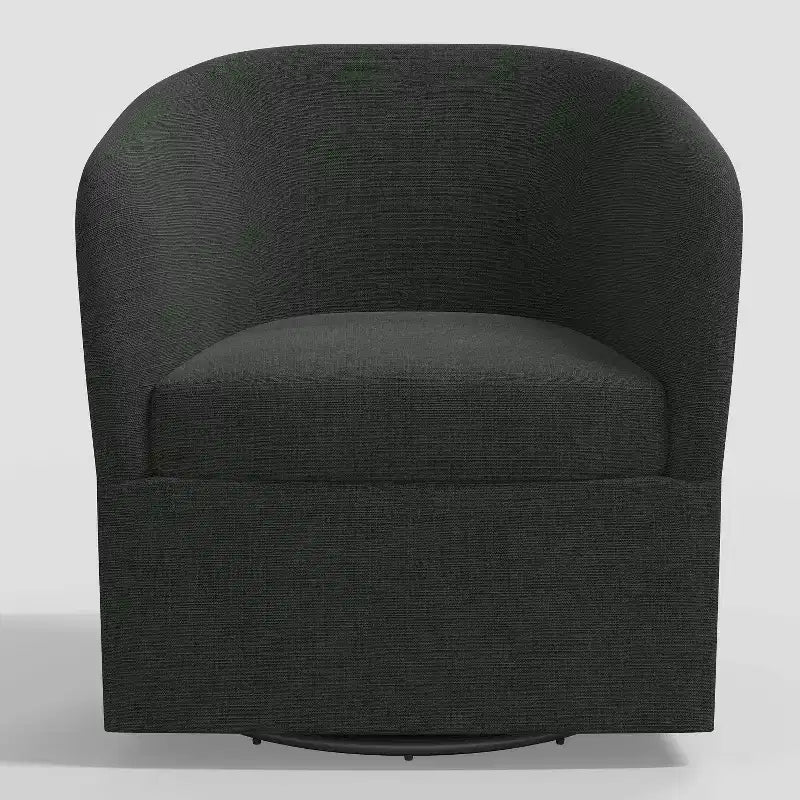 Fauteuil pivotant Rhea en lin - Threshold
