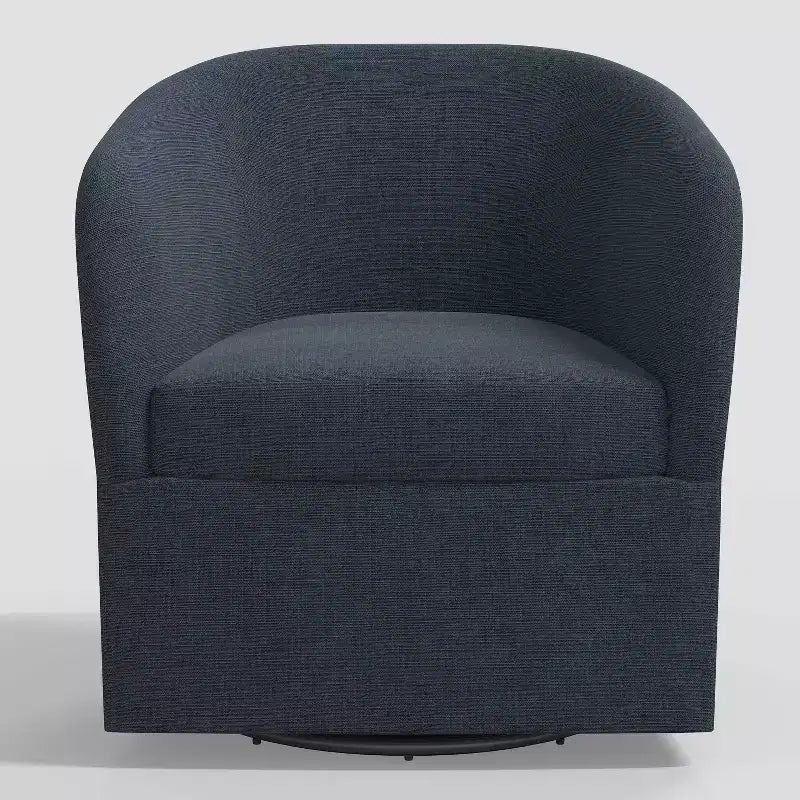 Fauteuil pivotant Rhea en lin - Threshold