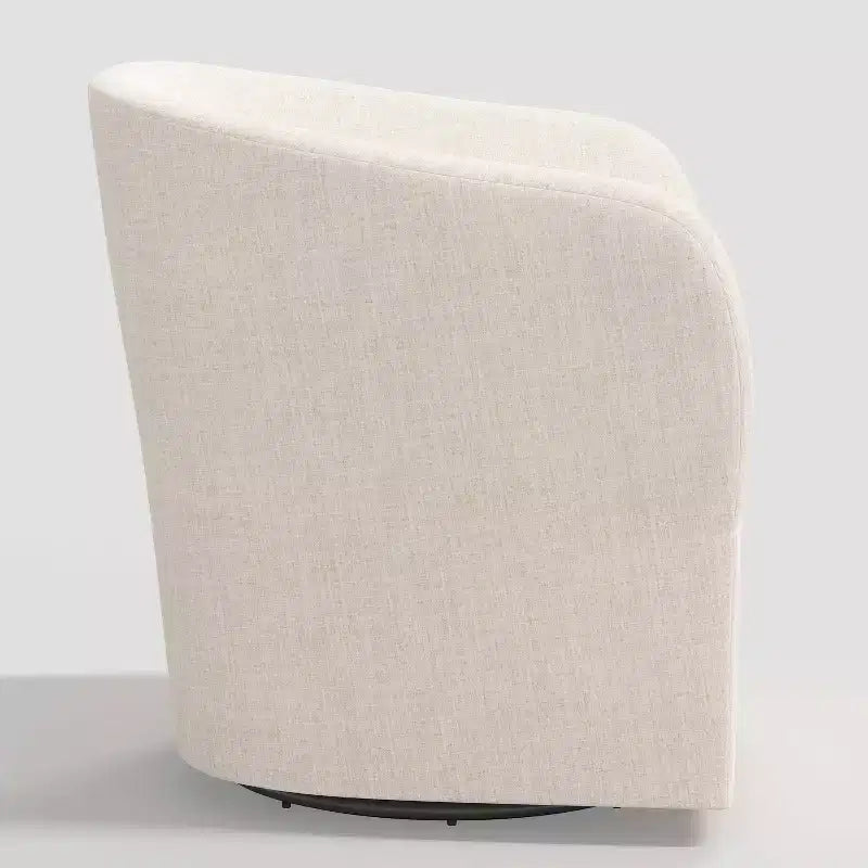 Fauteuil pivotant Rhea en lin - Threshold