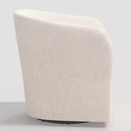 Fauteuil pivotant Rhea en lin - Threshold