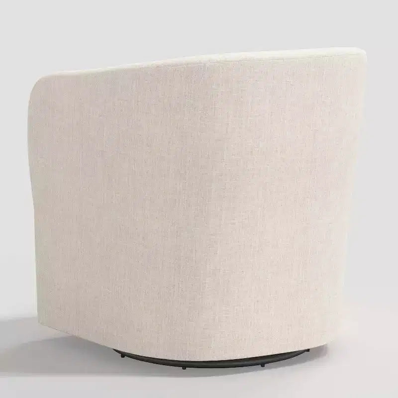 Fauteuil pivotant Rhea en lin - Threshold