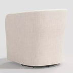 Fauteuil pivotant Rhea en lin - Threshold