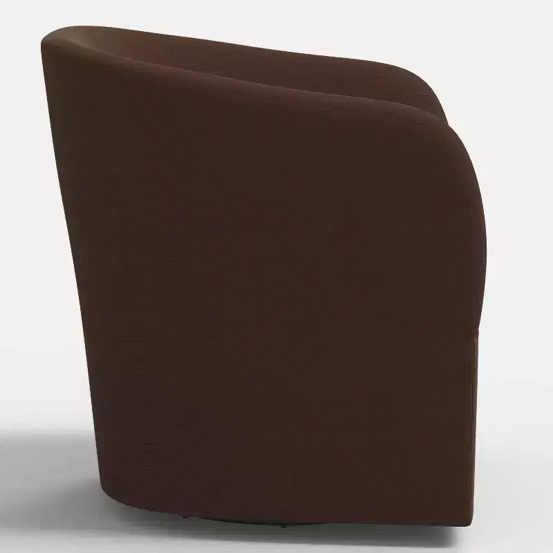 Fauteuil pivotant Rhea en lin - Threshold