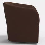 Fauteuil pivotant Rhea en lin - Threshold