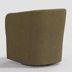 Fauteuil pivotant Rhea en lin - Threshold