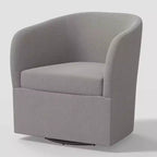 Fauteuil pivotant Rhea en lin - Threshold