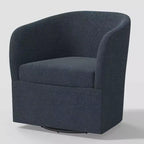Fauteuil pivotant Rhea en lin - Threshold
