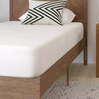 Matelas en mousse à mémoire de forme Merrick Lane CertiPUR-US infusé de charbon de bois et de gel rafraîchissant au thé vert