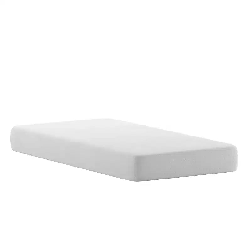 Matelas en mousse à mémoire de forme Merrick Lane CertiPUR-US infusé de charbon de bois et de gel rafraîchissant au thé vert