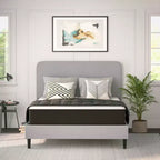 Flash Furniture Dream 10 Inch Hybrid Mattress, High Density Foam and Pocket Spring Mattress in a Box, CertiPur-US Certified Foam