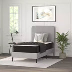 Matelas hybride Flash Furniture Dream de 25,4 cm, matelas en mousse haute densité et ressorts ensachés en boîte, mousse certifiée CertiPur-US