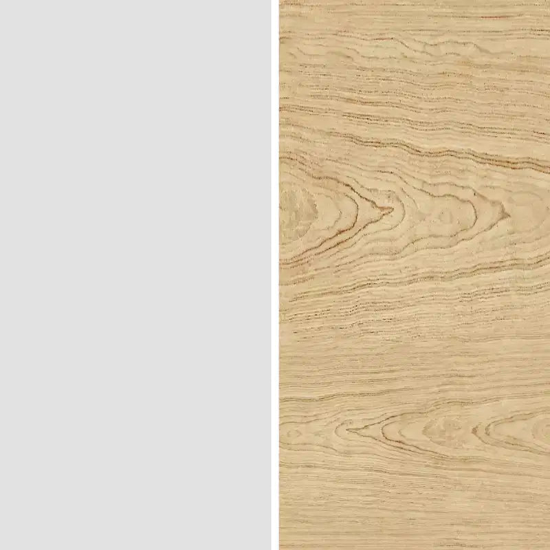 Chaises de salle à manger Glenwillow Home en bois massif à lattes (lot de 2)