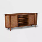 Portola Hills Caned Door TV Stand for TVs up to 72 - Threshold designed with Studio McGee