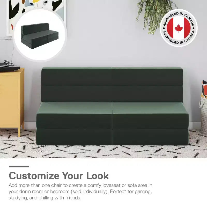 Novogratz The Flower Chaise longue et fauteuil modulaires