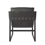 Fauteuil d'appoint en similicuir Varick, collection Cortney