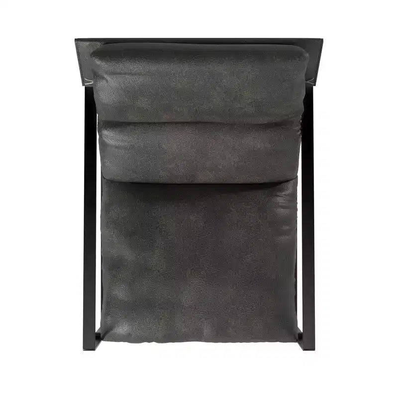 Fauteuil d'appoint en similicuir Varick, collection Cortney