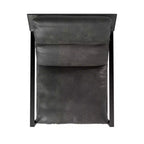 Fauteuil d'appoint en similicuir Varick, collection Cortney