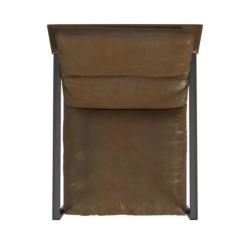 Fauteuil d'appoint en similicuir Varick, collection Cortney