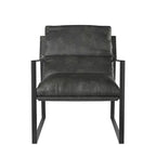 Fauteuil d'appoint en similicuir Varick, collection Cortney