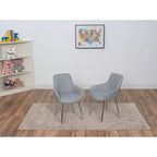 Ensemble de 2 chaises modernes rembourrées pour enfants – Gift Mark