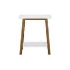 Table de chevet Max & Lily en bois massif, table de chevet de style moderne du milieu du siècle, table d'appoint pour chambre à coucher