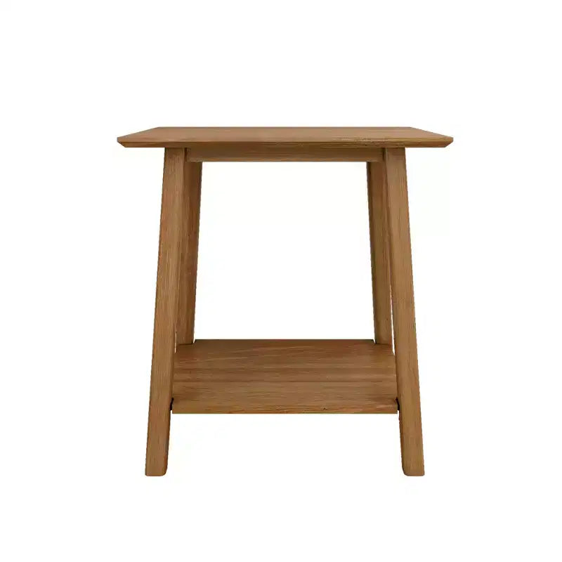 Table de chevet Max & Lily en bois massif, table de chevet de style moderne du milieu du siècle, table d'appoint pour chambre à coucher