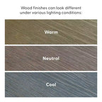 Lit plateforme contemporain en bois massif Plank+Beam pleine grandeur