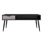 Table basse Grafton RealRooms, Chêne noir