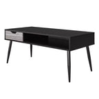 Table basse Grafton RealRooms, Chêne noir
