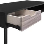 Table basse Grafton RealRooms, Chêne noir