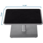 Mount-It! Support d'ordinateur portable réglable pour MacBook Pro | Rehausseur de bureau large pour ordinateur portable et écran | Pour ordinateurs portables de 11 à 15 pouces | Rehausseur d'écran de 24 à 32 pouces