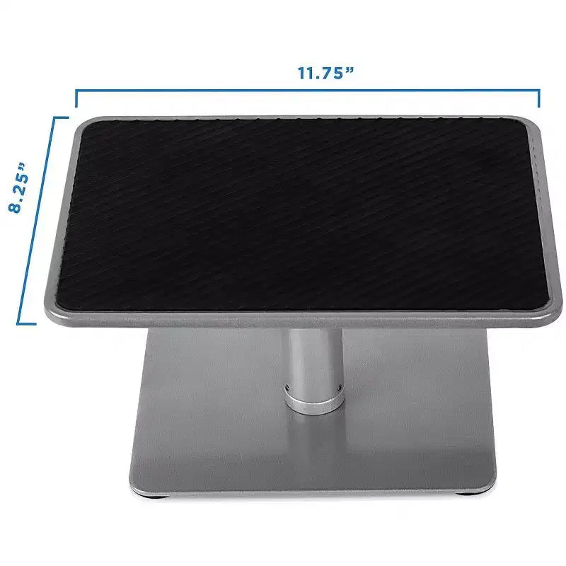 Mount-It! Support d'ordinateur portable réglable pour MacBook Pro | Rehausseur de bureau large pour ordinateur portable et écran | Pour ordinateurs portables de 11 à 15 pouces | Rehausseur d'écran de 24 à 32 pouces