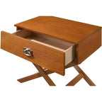 Table de chevet à 1 tiroir Xavier de Passion Furniture (63,5 cm H x 68,6 cm L x 40,6 cm P)