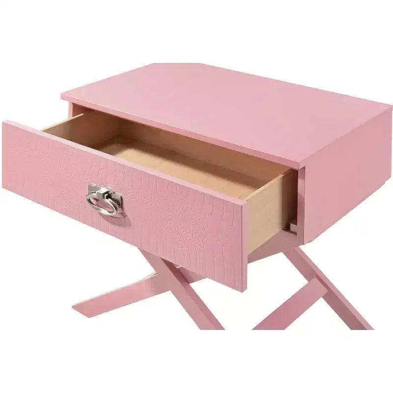 Table de chevet à 1 tiroir Xavier de Passion Furniture (63,5 cm H x 68,6 cm L x 40,6 cm P)