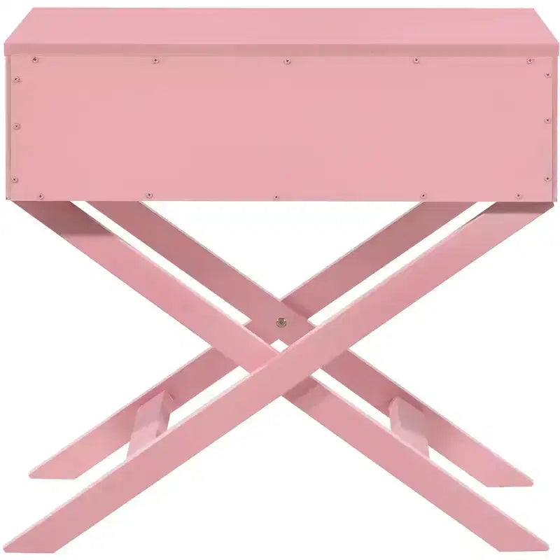 Table de chevet à 1 tiroir Xavier de Passion Furniture (63,5 cm H x 68,6 cm L x 40,6 cm P)