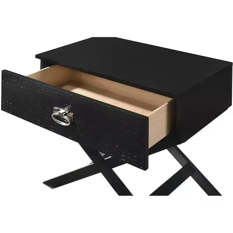 Table de chevet à 1 tiroir Xavier de Passion Furniture (63,5 cm H x 68,6 cm L x 40,6 cm P)