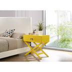Table de chevet à 1 tiroir Xavier de Passion Furniture (63,5 cm H x 68,6 cm L x 40,6 cm P)