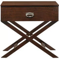 Table de chevet à 1 tiroir Xavier de Passion Furniture (63,5 cm H x 68,6 cm L x 40,6 cm P)