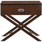Table de chevet à 1 tiroir Xavier de Passion Furniture (63,5 cm H x 68,6 cm L x 40,6 cm P)