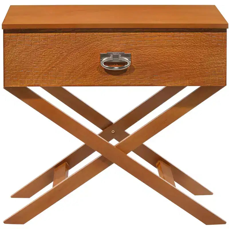 Table de chevet à 1 tiroir Xavier de Passion Furniture (63,5 cm H x 68,6 cm L x 40,6 cm P)