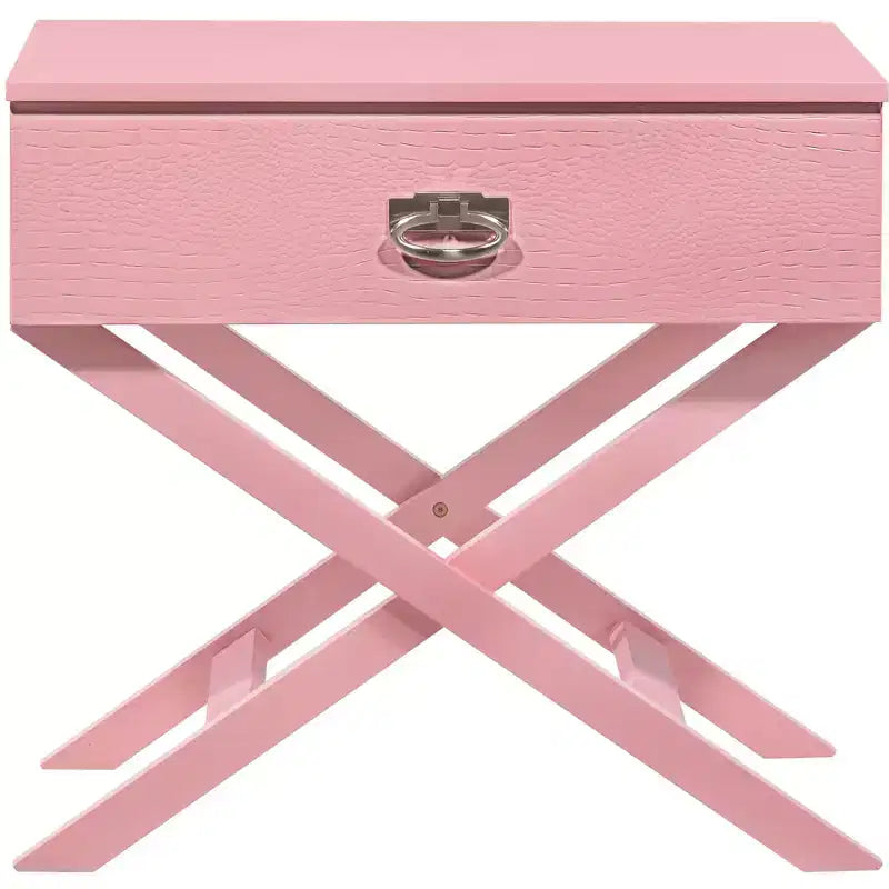 Table de chevet à 1 tiroir Xavier de Passion Furniture (63,5 cm H x 68,6 cm L x 40,6 cm P)