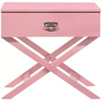Table de chevet à 1 tiroir Xavier de Passion Furniture (63,5 cm H x 68,6 cm L x 40,6 cm P)