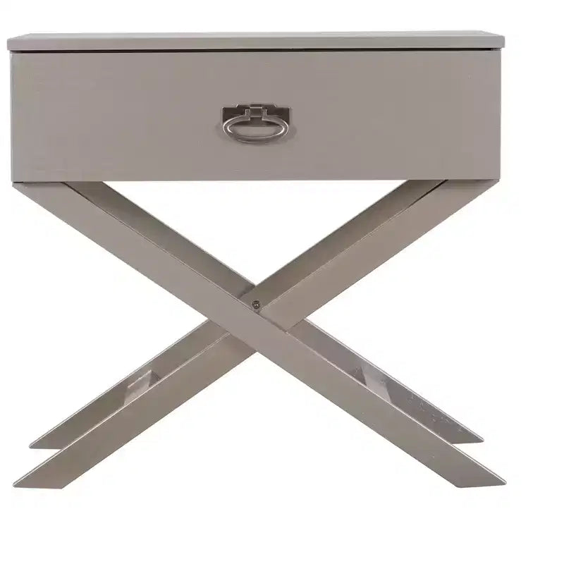 Table de chevet à 1 tiroir Xavier de Passion Furniture (63,5 cm H x 68,6 cm L x 40,6 cm P)
