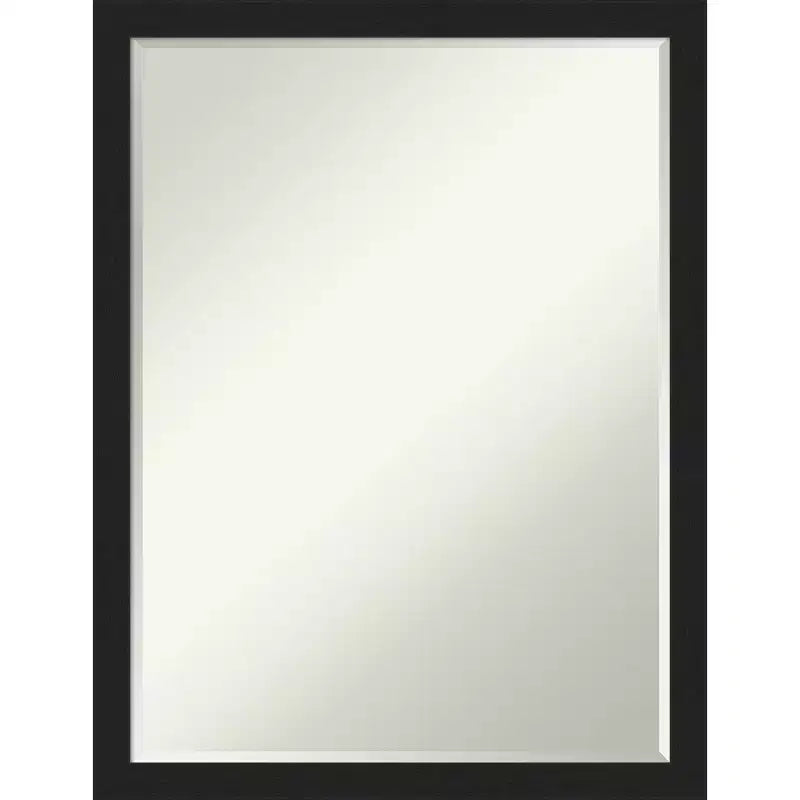 Miroir Mural de Salle de Bain Amanti Art Grace Biseauté Étroit Brossé Petite
