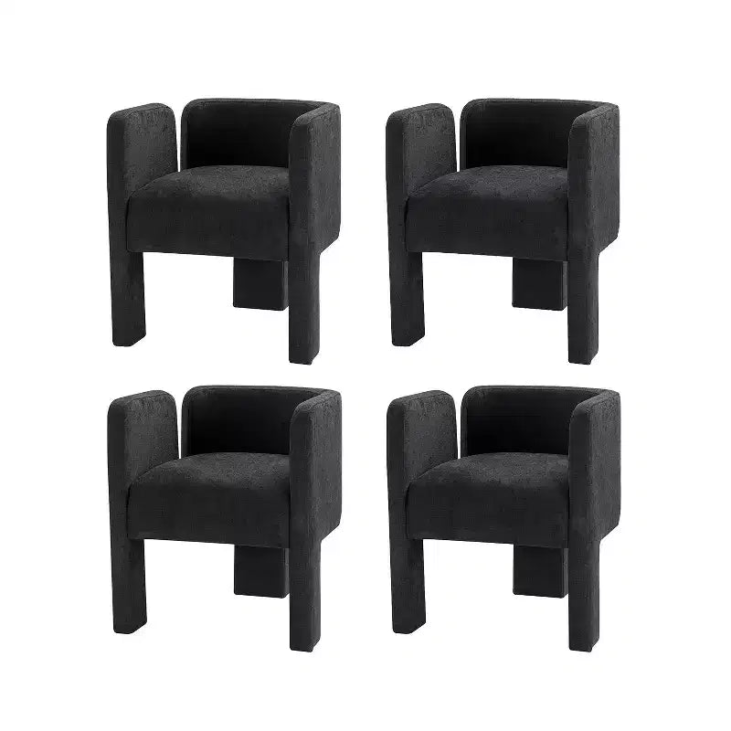 Chaise de salle à manger Elias avec piétement à trois pieds, lot de 4, par ART OF LIVING DESIGNS